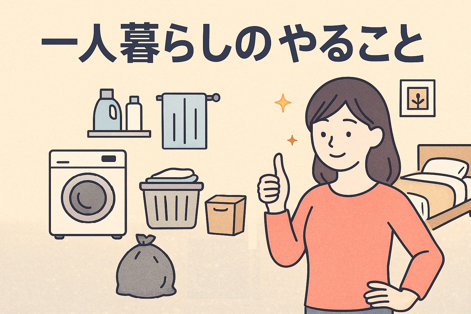 一人暮らしのやることリスト