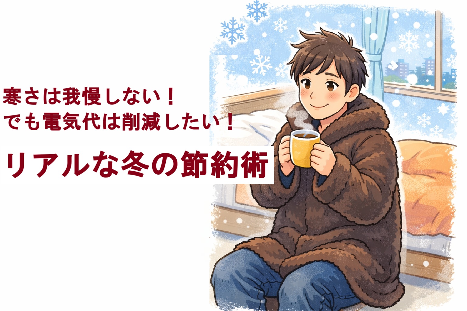 一人暮らしの冬の節約術