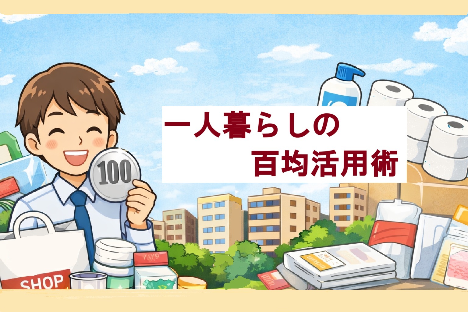 一人暮らしの百均活用術